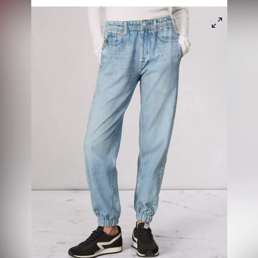 rag & bone Light Blue Jogger Pants
